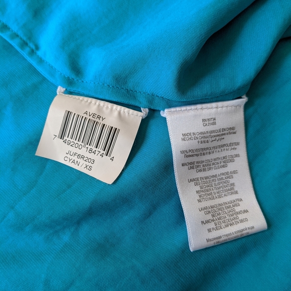 BCBG MaxAzria Cyan Avery  dress size XS - Picture 6 of 6